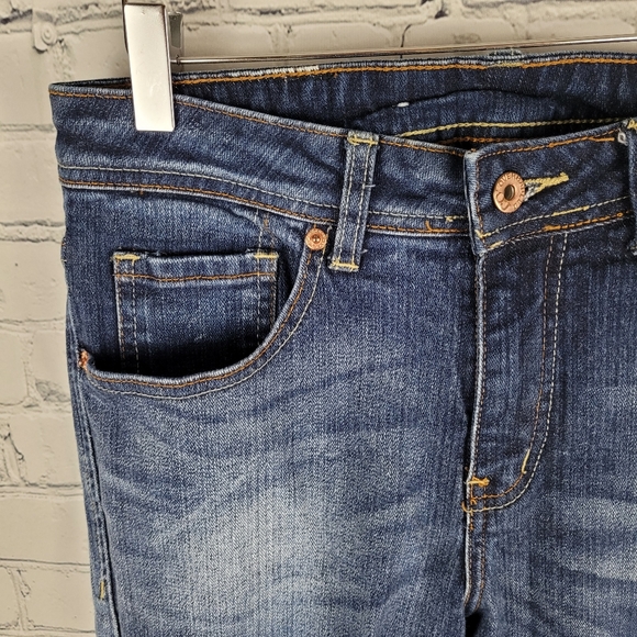 BENCH/OJ OVERHAULED JEANS | slim distressed cropped jeans - Picture 4 of 8